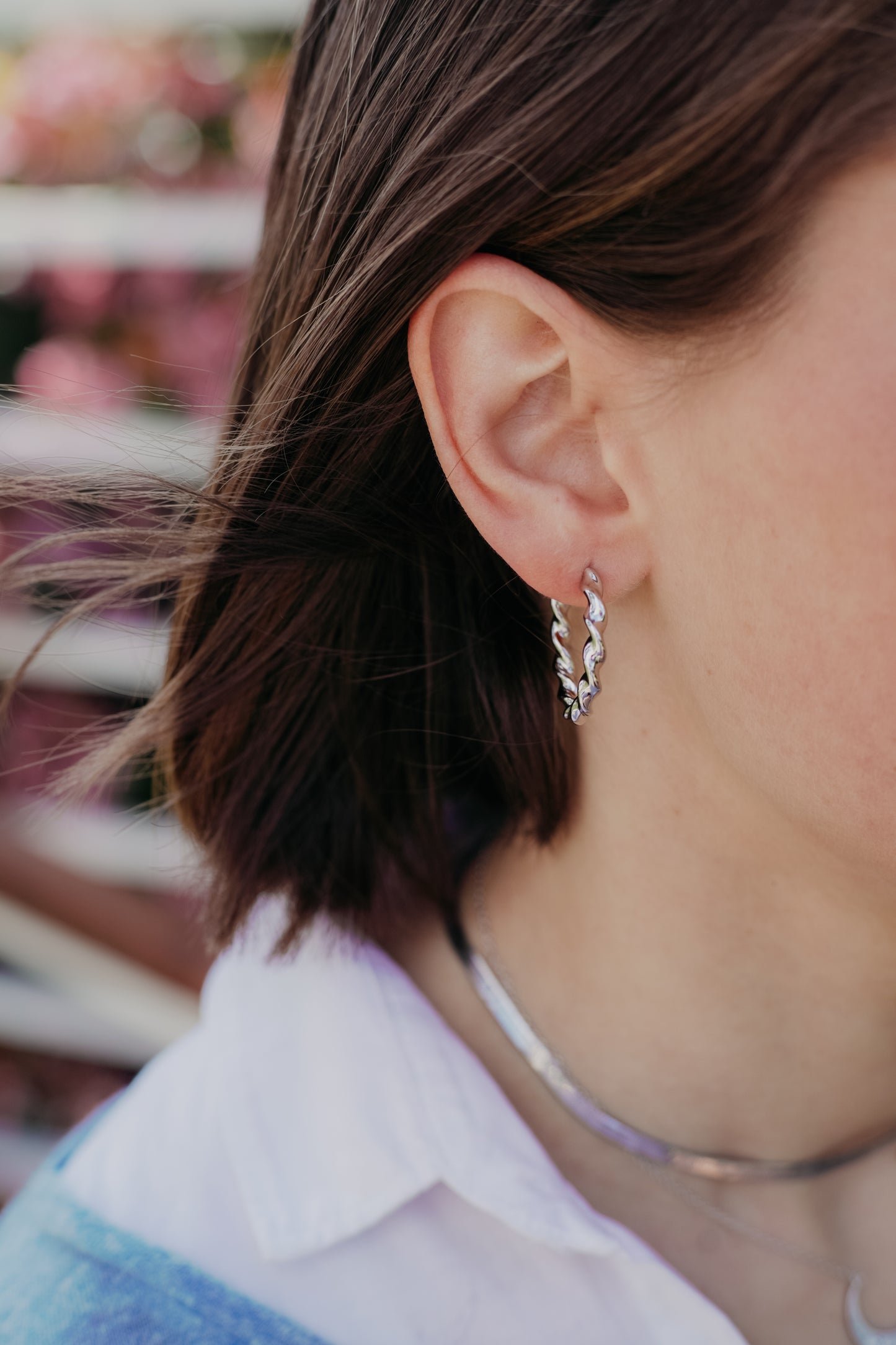Pendientes aro atornillado