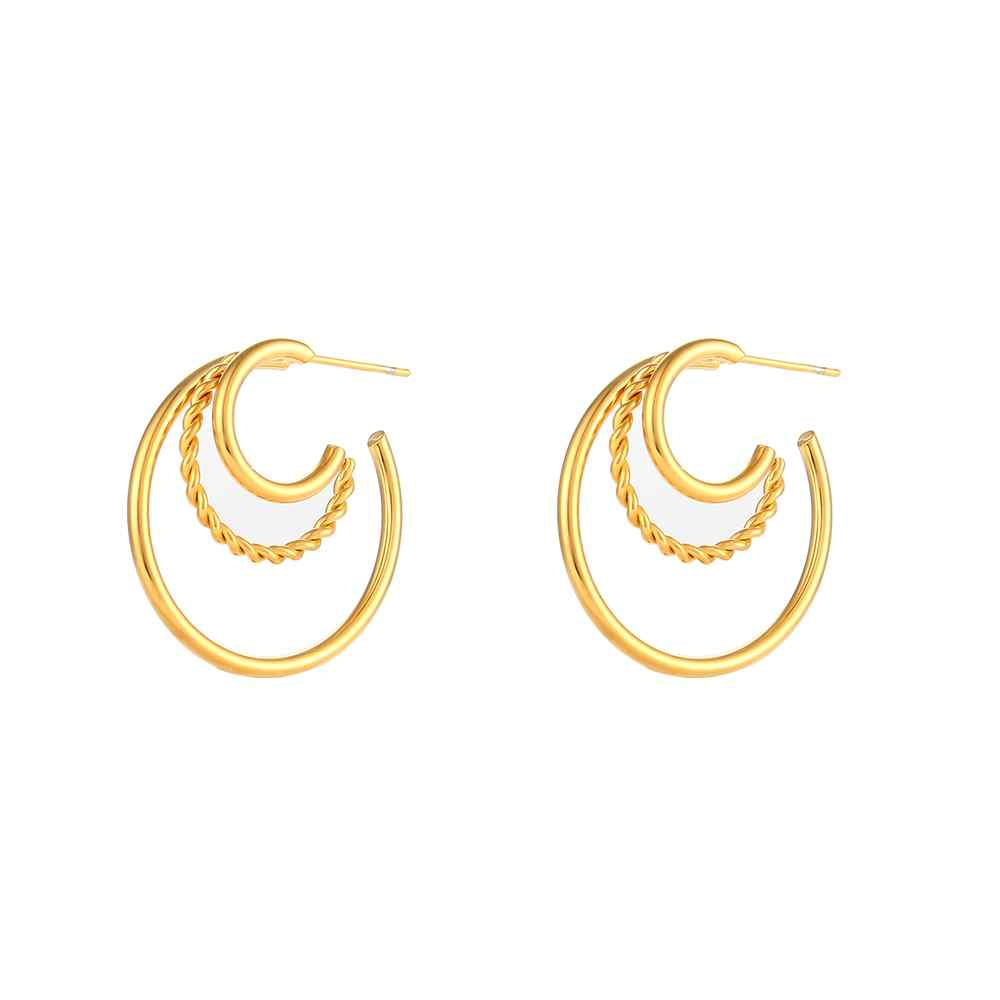 Pendientes tres aros