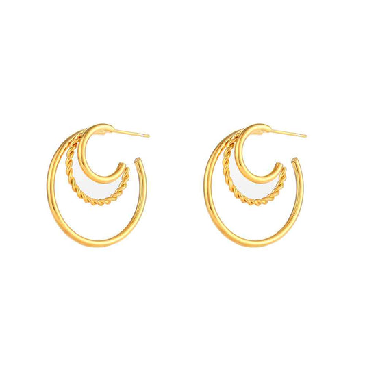 Pendientes tres aros