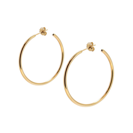 Basic hoop earrings