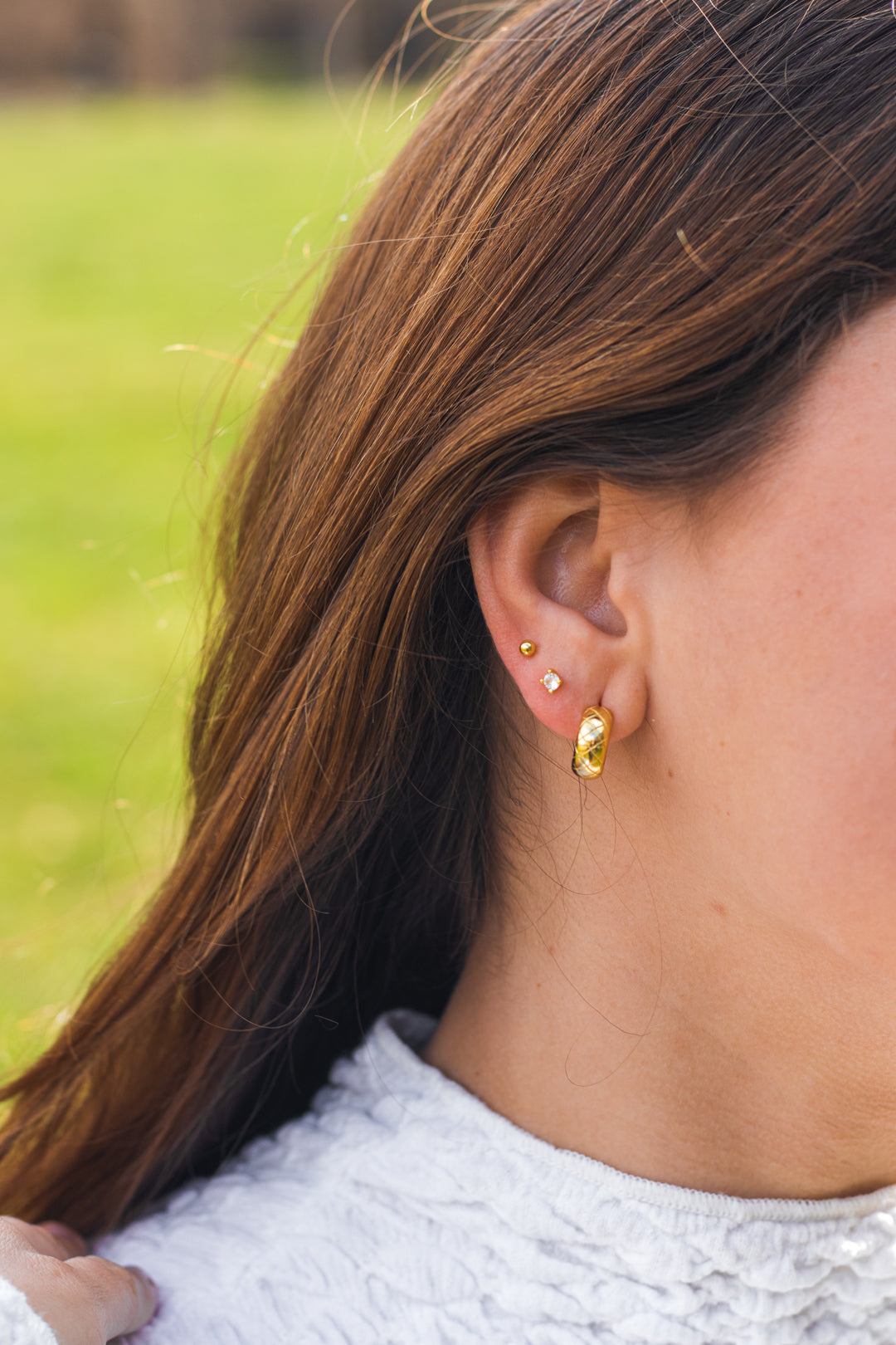 Pendientes aro serpiente