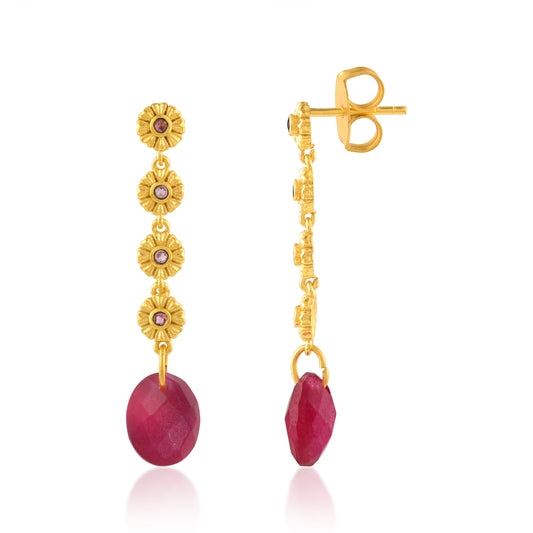 Pendientes margaritas
