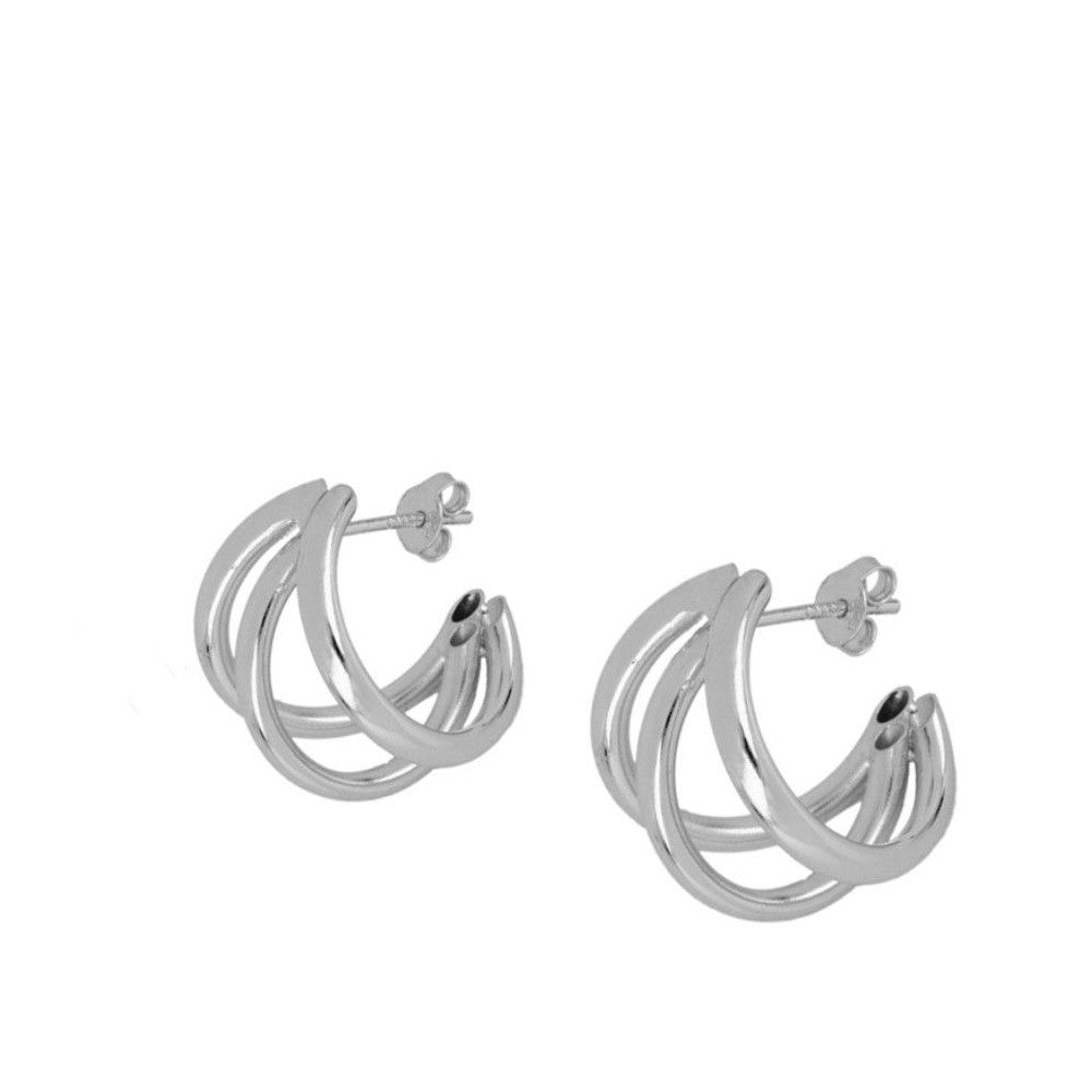 Pendientes aro triples