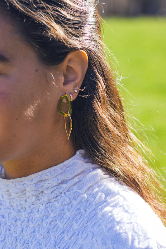 Pendientes asimétricos