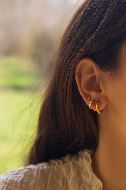 Pendientes mini aro click