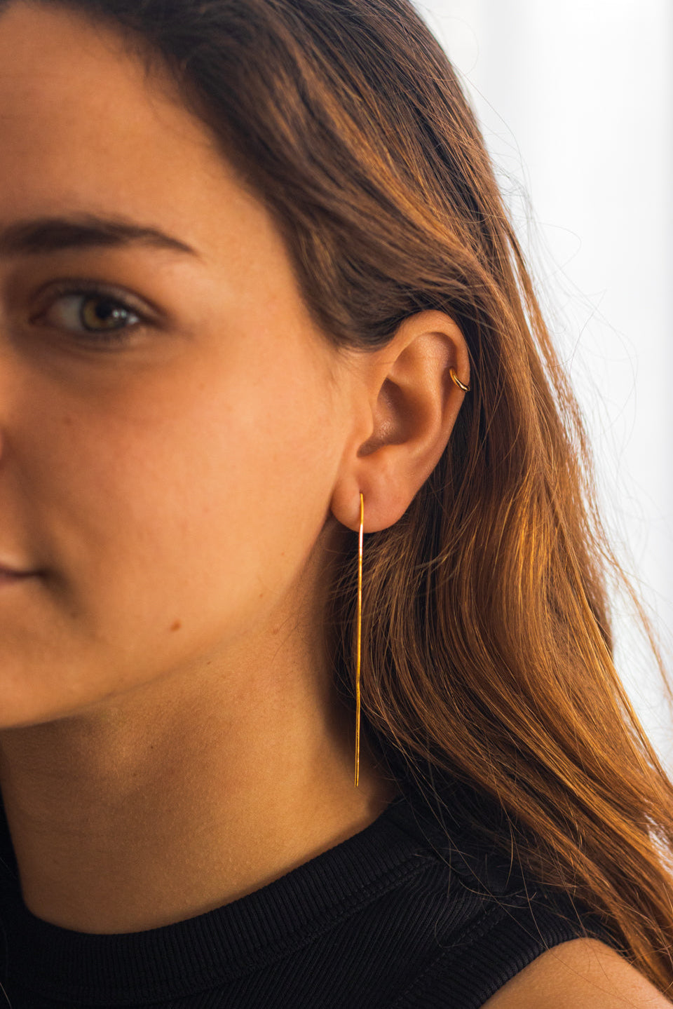 Pendientes hilo