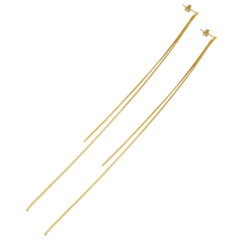 Pendientes hilos extra largos