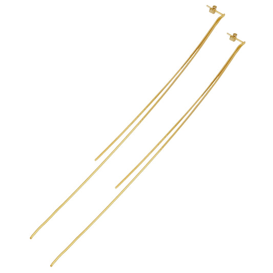 Pendientes hilos extra largos