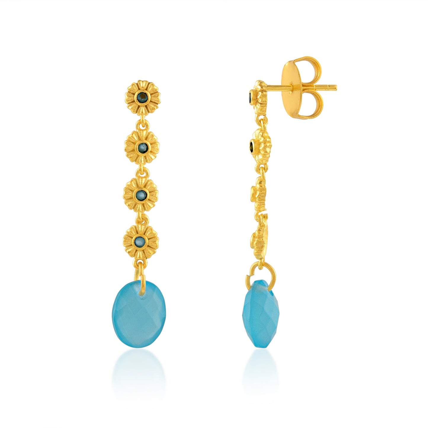 Pendientes margaritas