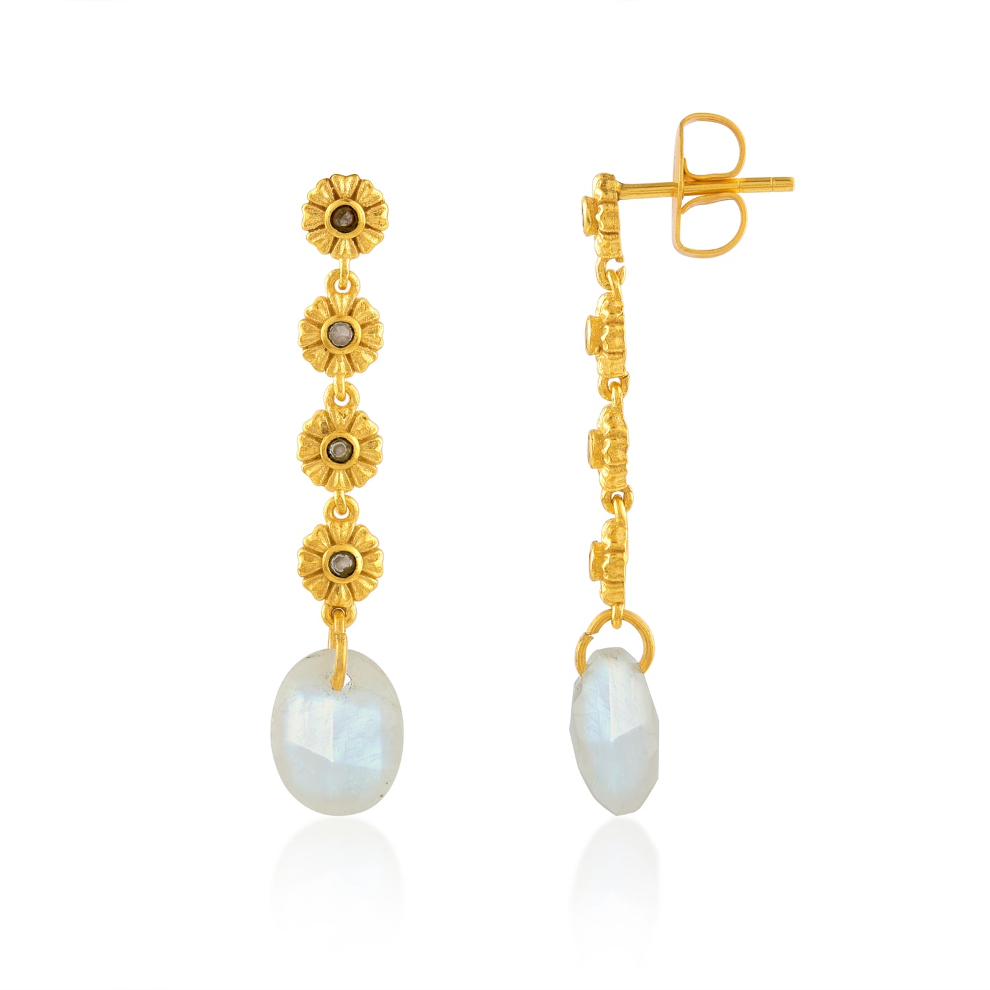 Pendientes margaritas
