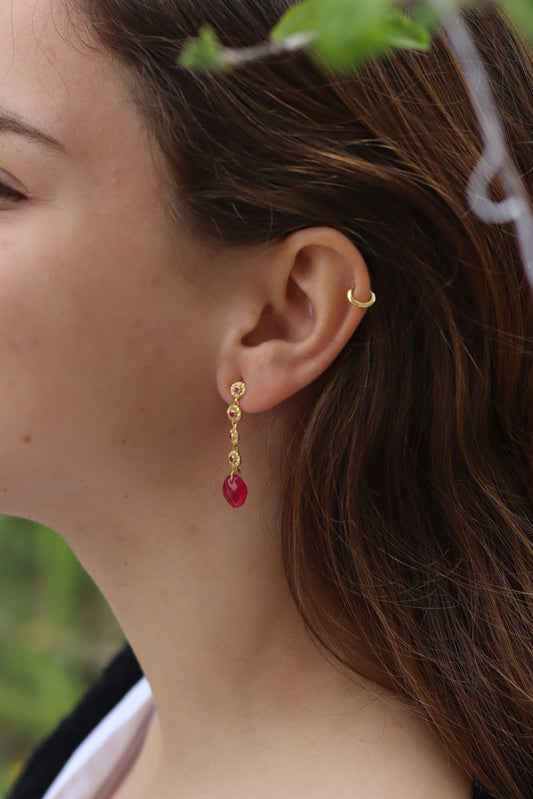 Pendientes margaritas