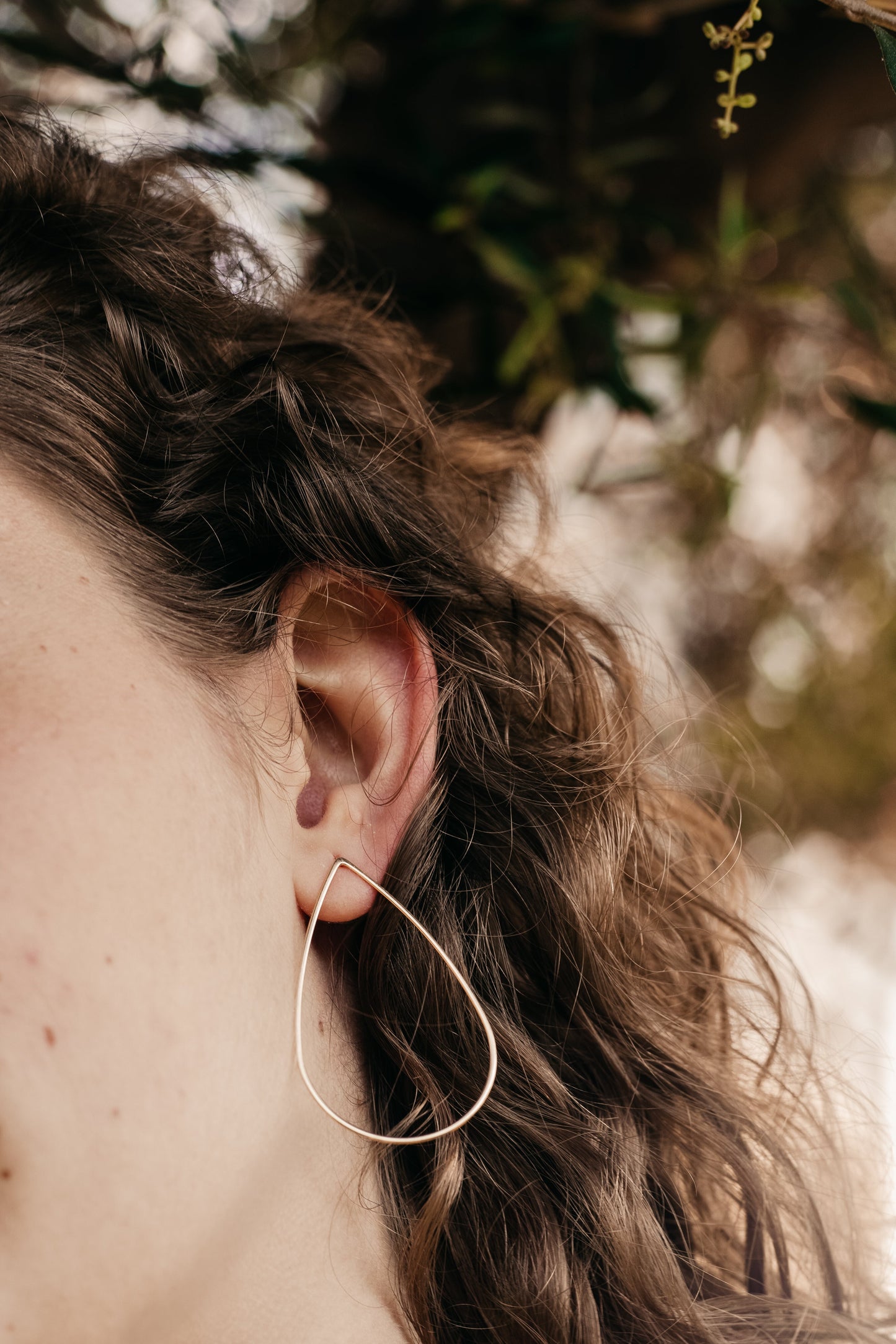 Pendientes maxi gota