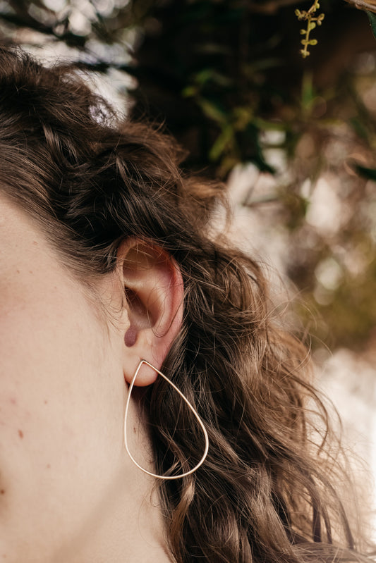 Pendientes maxi gota