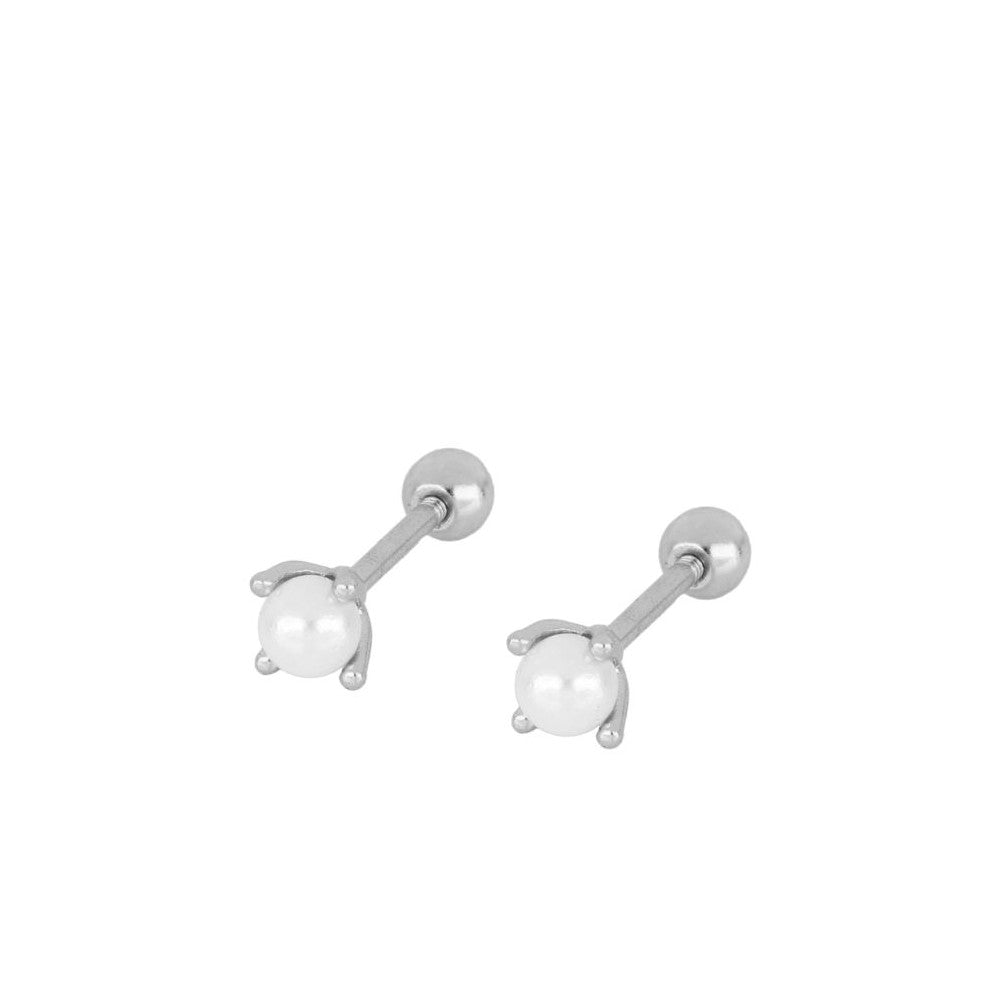 Pendientes mini perla
