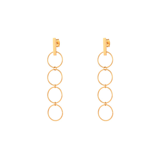 Pendientes cuatro aros