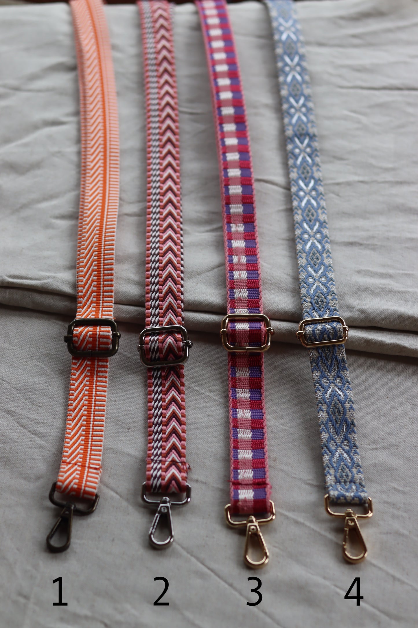 Cintas finas para el bolso