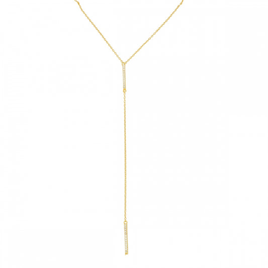 Collar lágrima circonitas