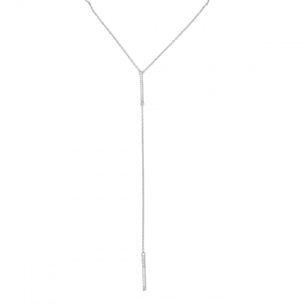 Collar lágrima circonitas