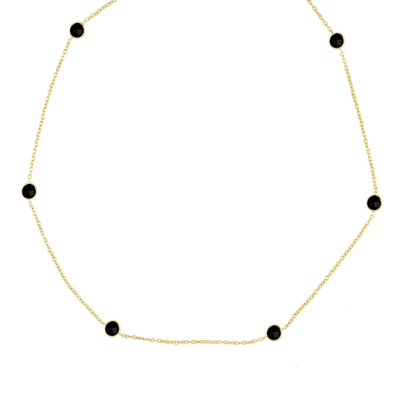 Collar cadena con minerales