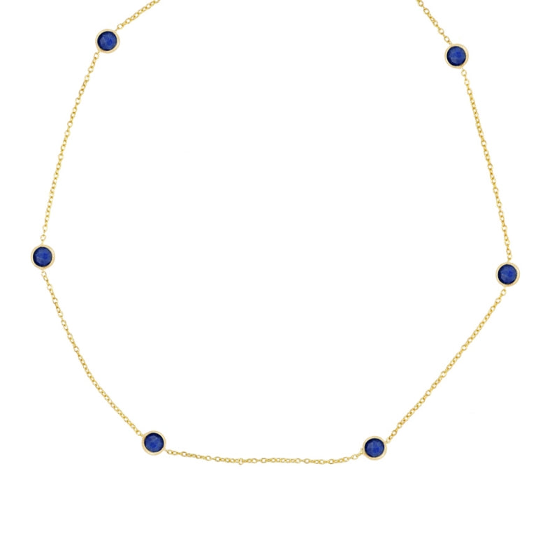 Collar cadena con minerales
