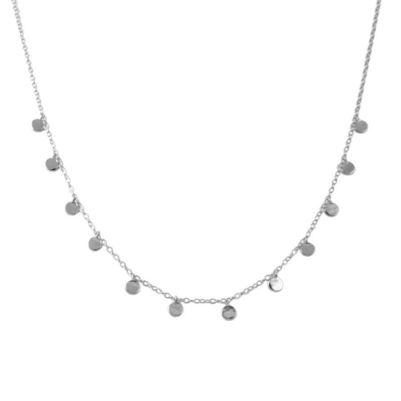 Collar cadena mini chapas