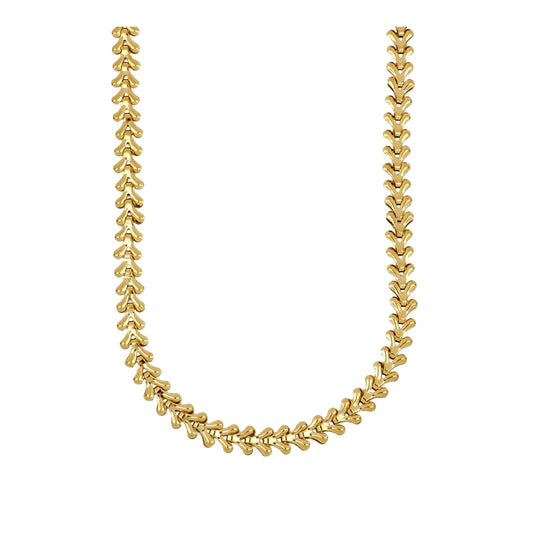 Collar hojas