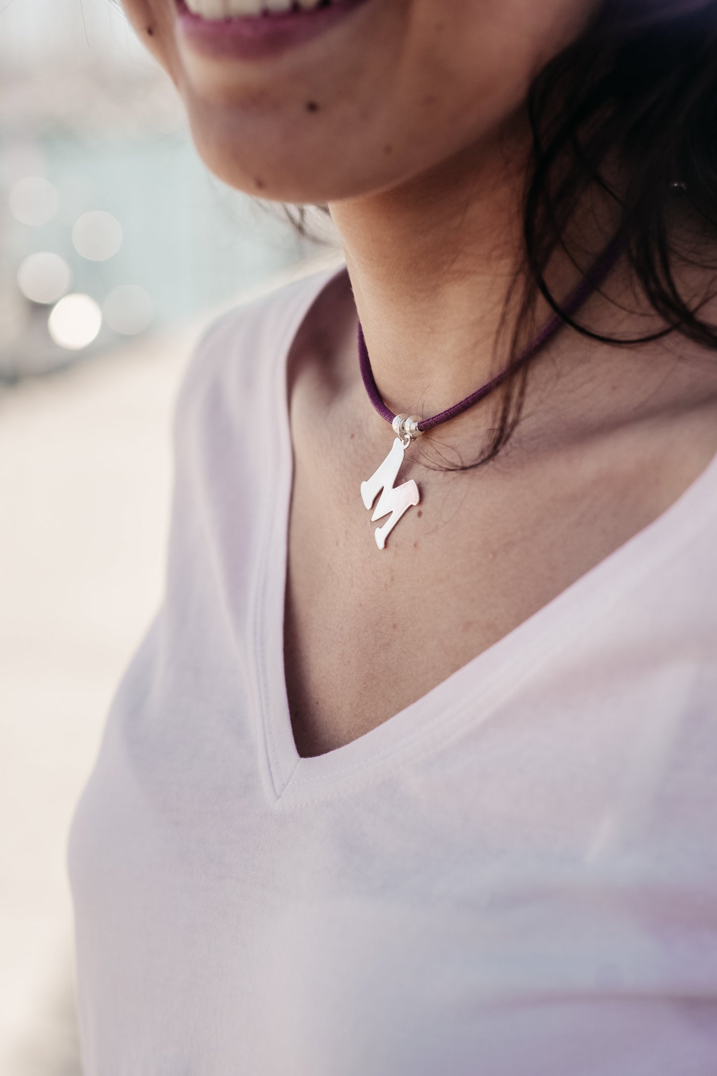 Initial maxi necklace