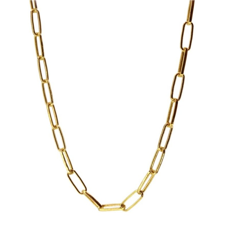 Collar rectángulos con inicial