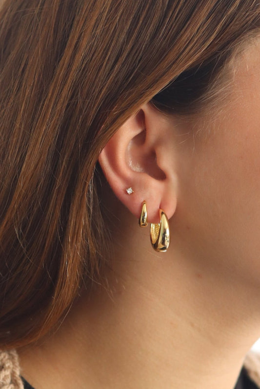 Pendientes mini circonita