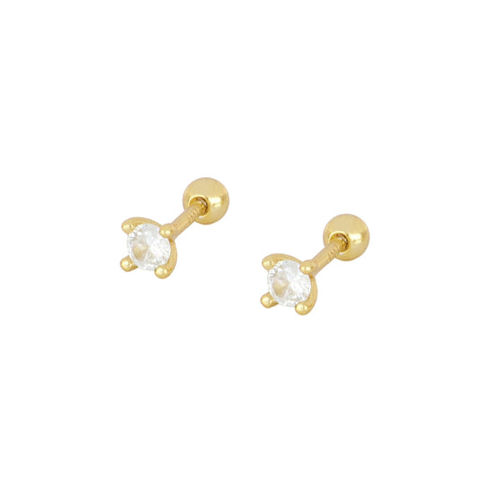 Pendientes mini circonita