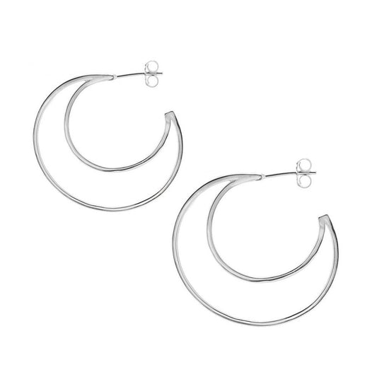 Moon earrings