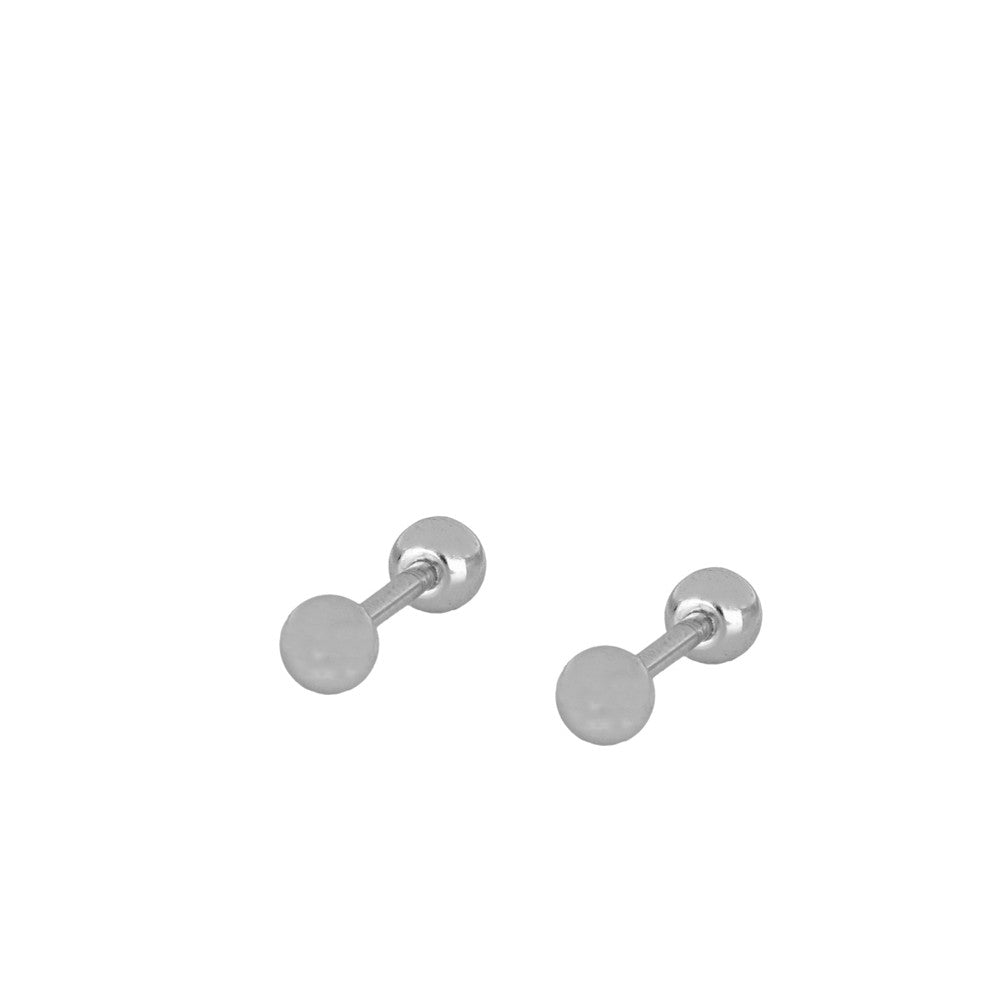 Pendientes piercing bola