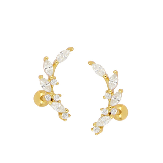 Pendientes piercing rama
