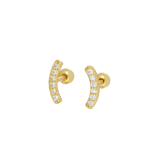 Pendientes piercing curva