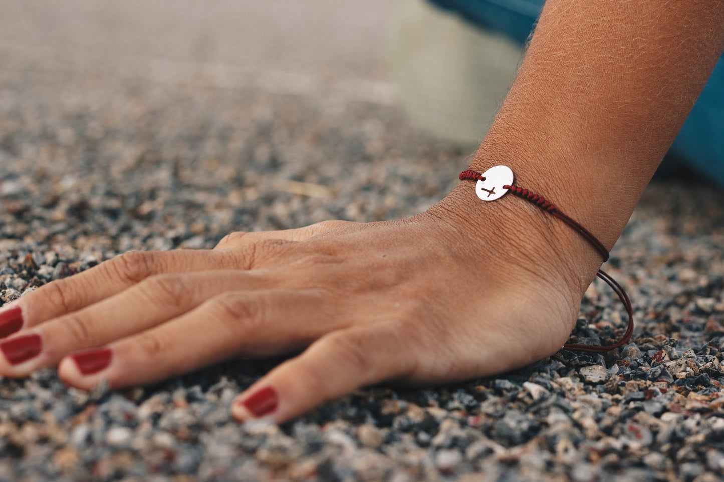 Pulsera cruz