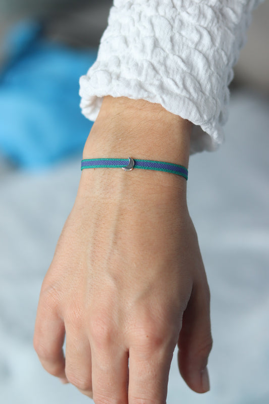 Pulsera bicolor luna