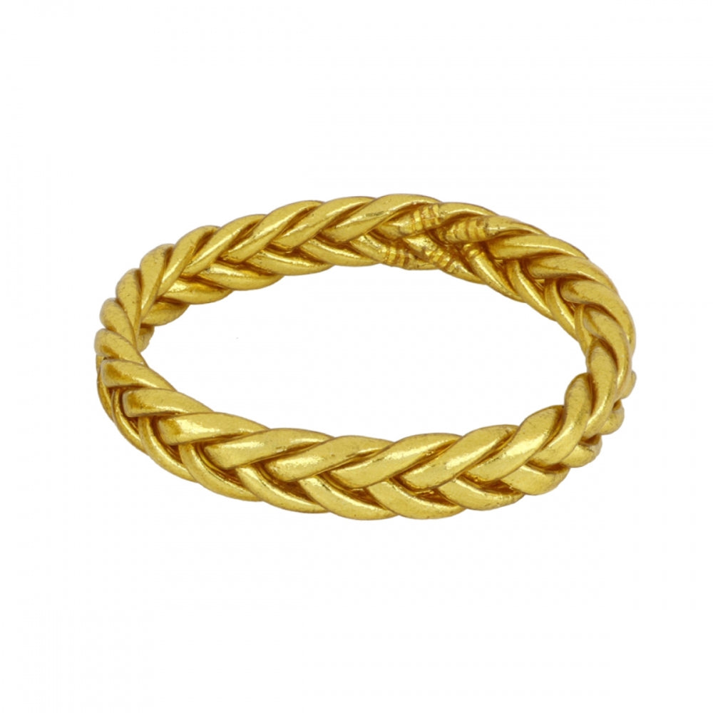 Polsera pan de oro trenada
