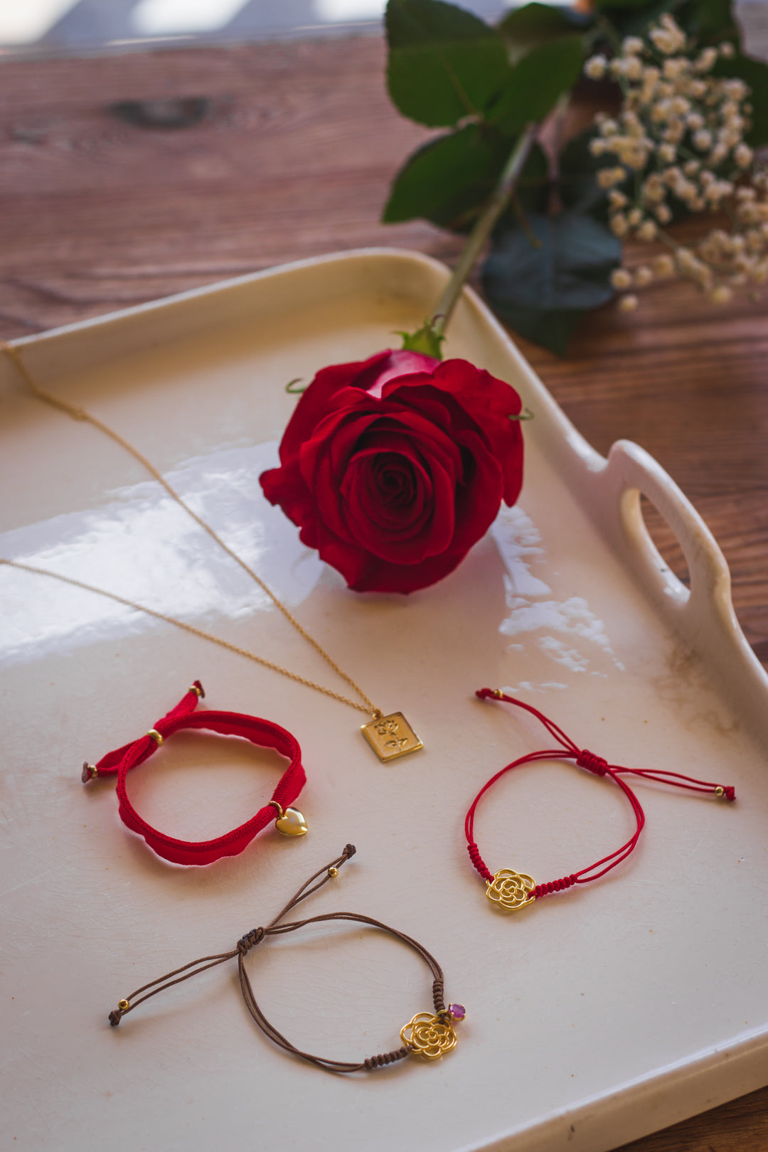 Pulsera rosa