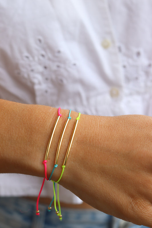 Pulsera barra flúor