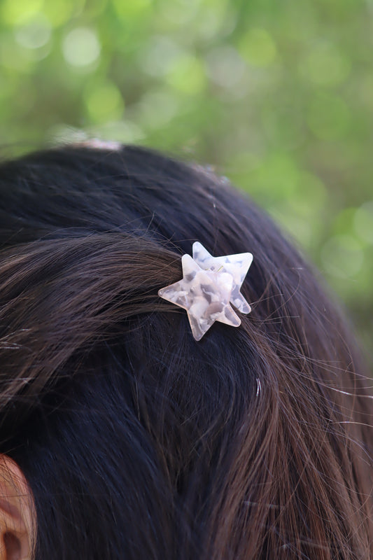 Pinza cabello mini estrella