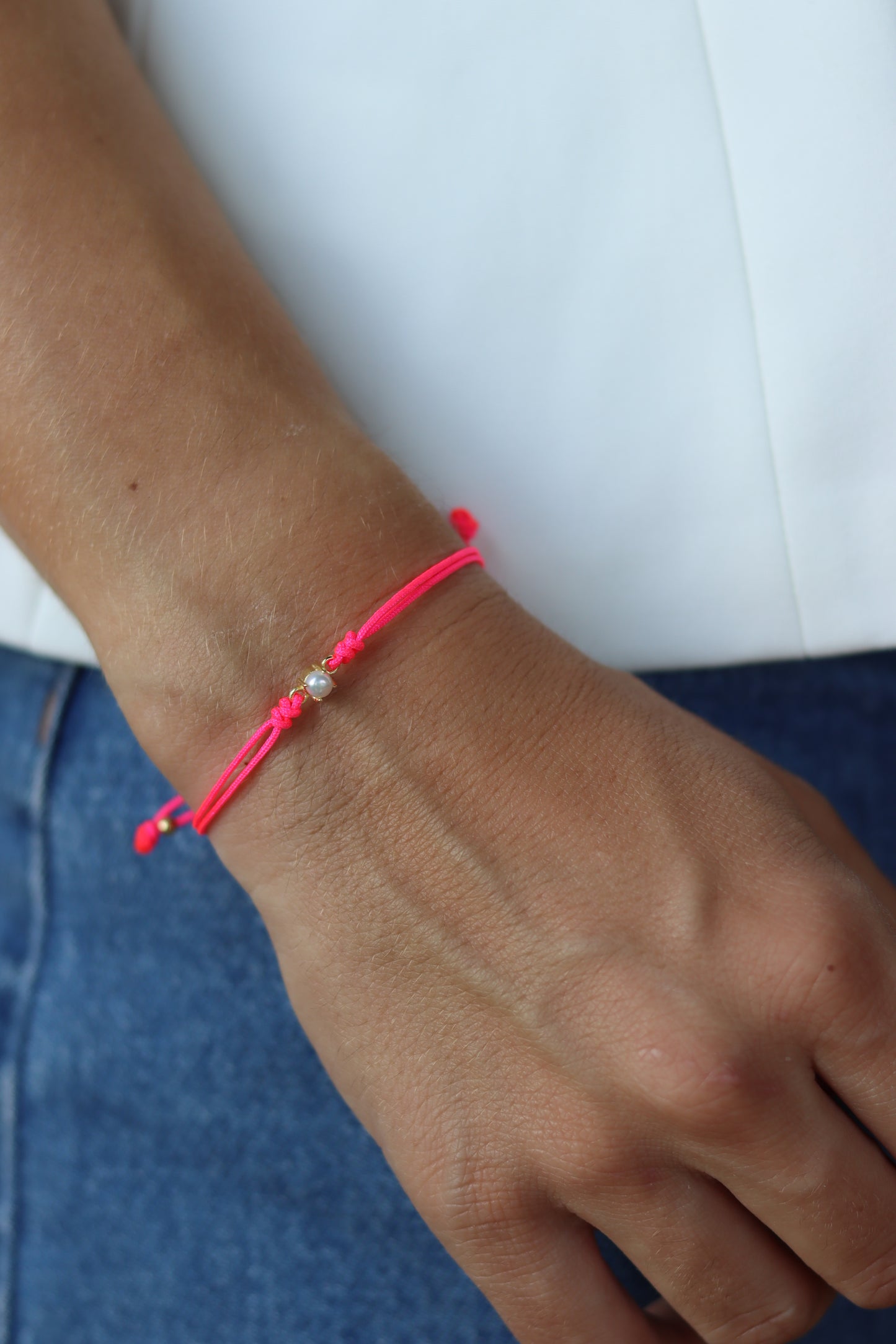 Polsera perla fluor