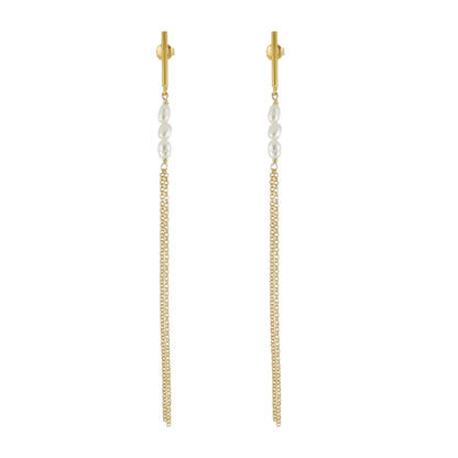 Arracades cascada perles