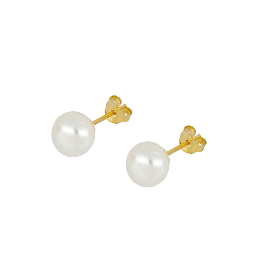 Mini pearl earrings